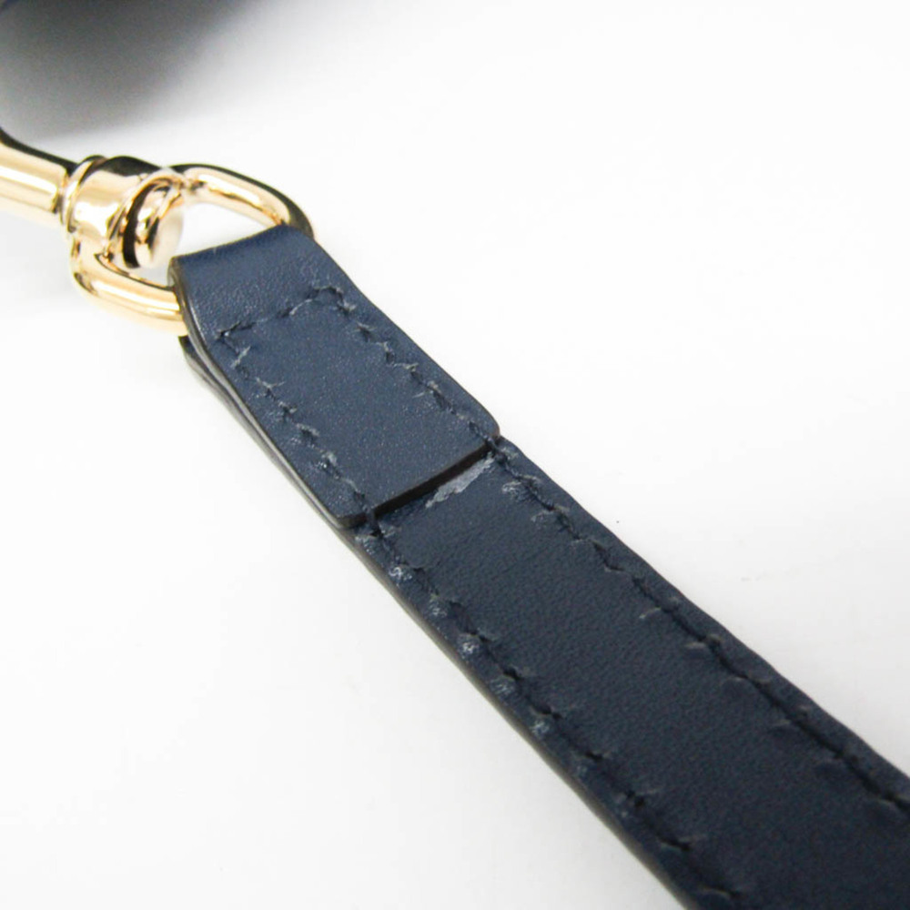 GUCCI Authentic Blue Leather Shoulder Bag - Picture 8 of 16